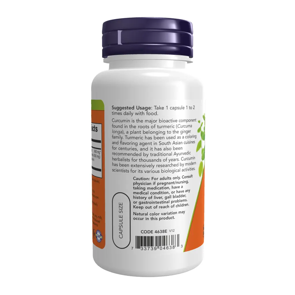 Turmeric Curcumin - 60 vcaps - фото 3