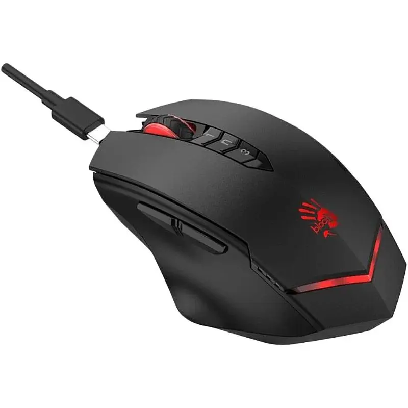 Миша Bloody R80 Plus Wireless Black [168476] - фото 5