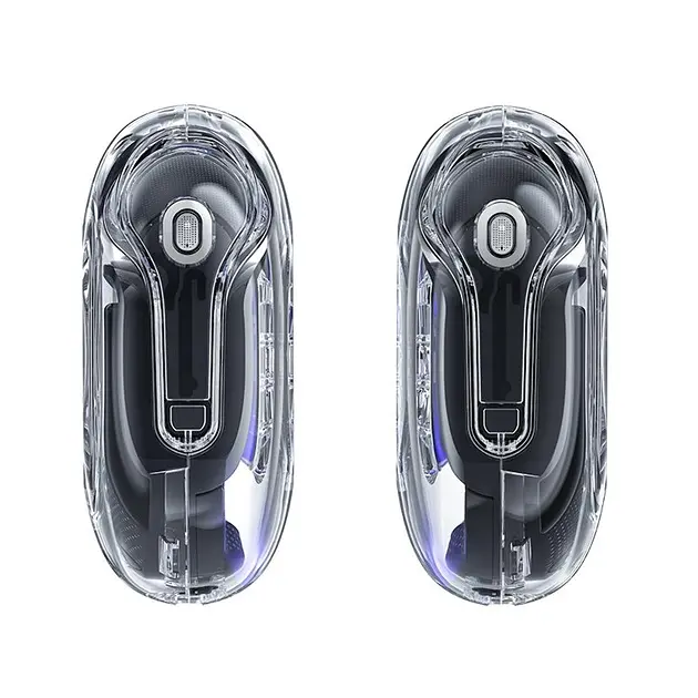 Бездротові навушники Bluetooth UKC TWS Ultrapods pro сині - фото 4