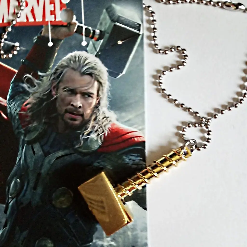 Кулон GeekLand Молот Тора Thors Hammer TH 10.08 золото.540 - фото 2
