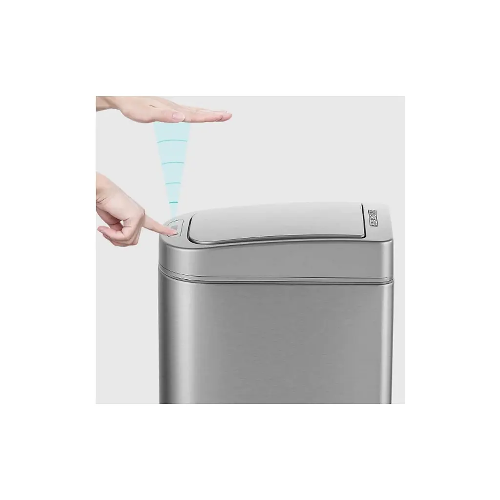 Контейнер для сміття Xiaomi Ninestars Space Silver (DZT-7-2) - фото 3