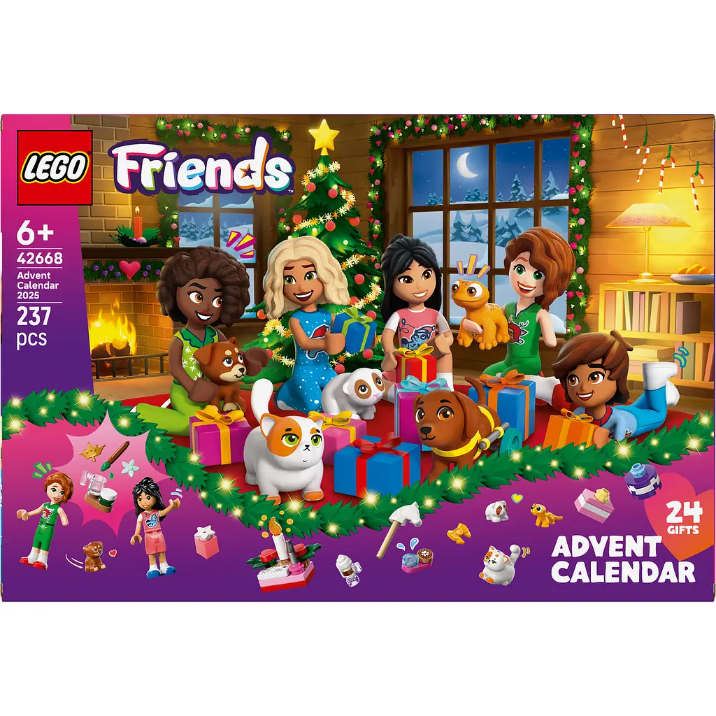 Конструктор LEGO Friends Адвент календар 2025 детплей 237 (42668) - фото 2