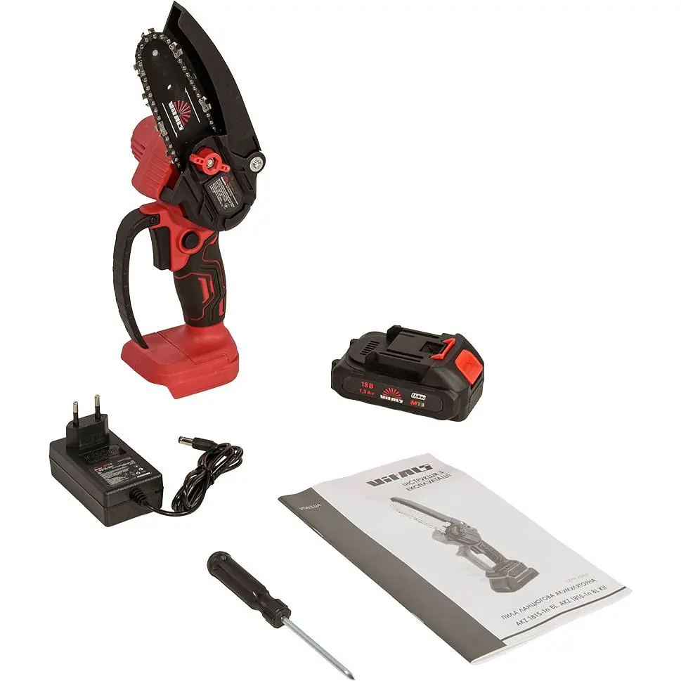 Пила ланцюгова Vitals AKZ 1810-1n Kit (242175) - фото 8