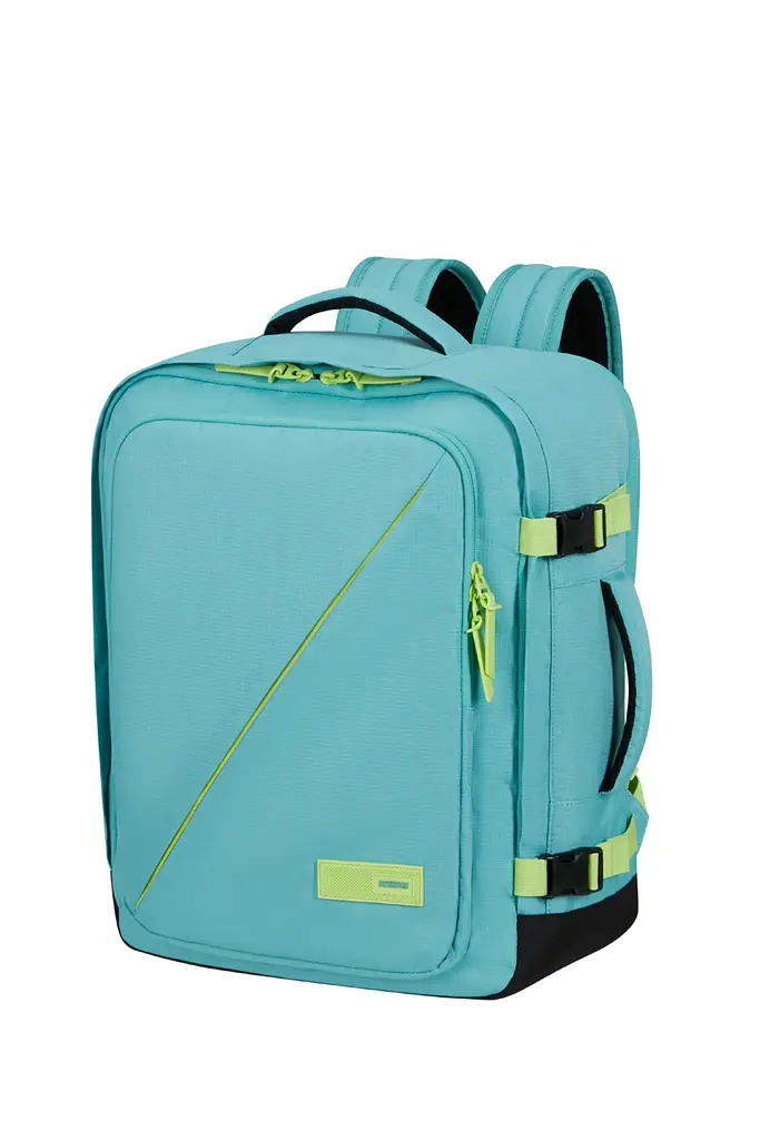 Рюкзак Для Подорожей M 15.6" American Tourister TAKE2CABIN DUSTY TURQUOISE/LIME 45x36x20 91G*64005 - фото 10