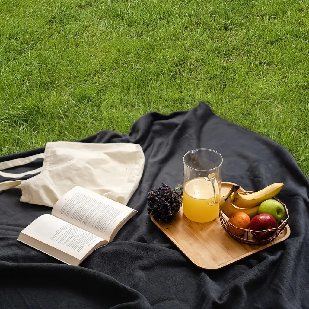 Плед флісовий Sonex Derby 160х200 см сірий (SO102541) - фото 4