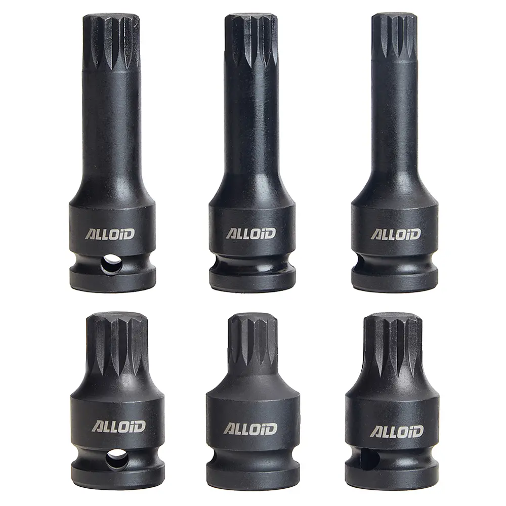 Набір ударних біт Alloid SPLINE 6 шт. (NUB-2505) - фото 3