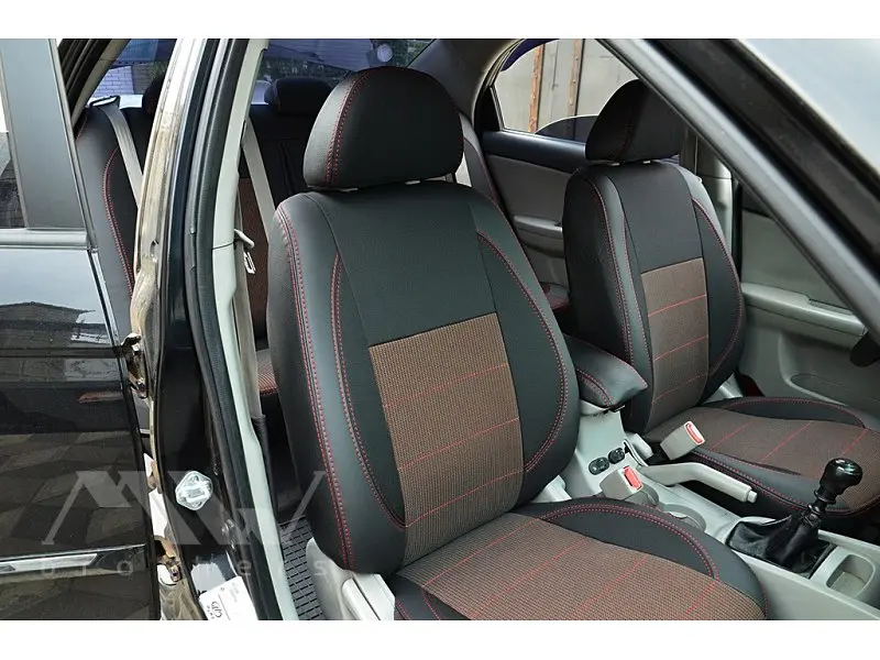 Авточохли модельні MW Brothers для Kia Cerato I c 2004 - фото 4