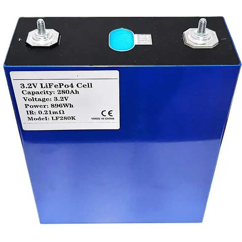 Аккумуляторная батарея LiFePO4 EVE 3.2V 280Ah, 896Wh Grade A,струм 140A, призматическая ячейка - фото 2