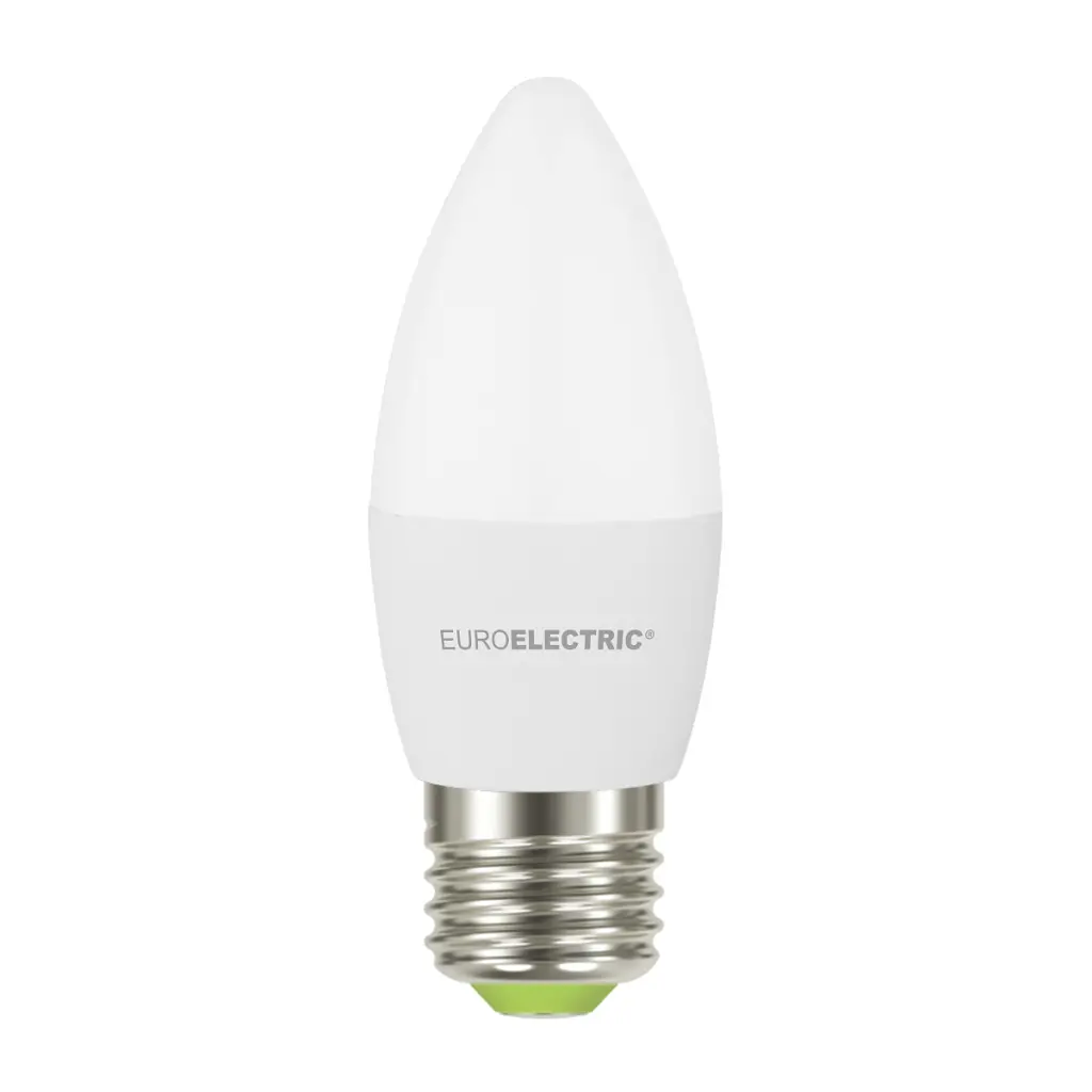 Лампочка EUROELECTRIC LED CL 6W 490Lm E27 4000K (LED-CL-06274(EE))