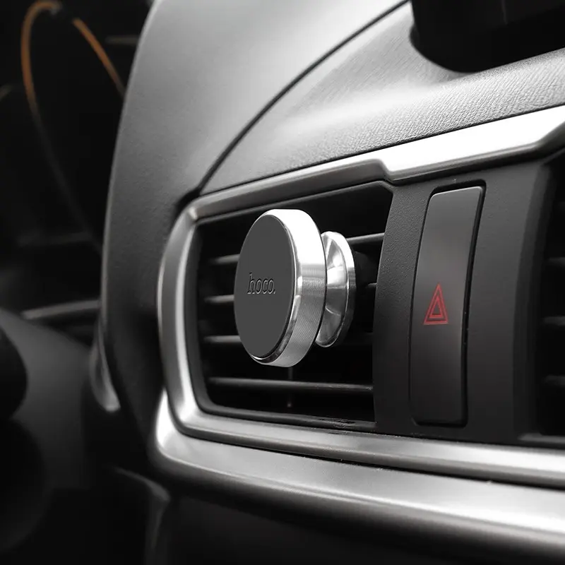Автотримач Hoco CA47 Metal Magnetic in-car Holder for Air Outlet (Black) [73712] - фото 4