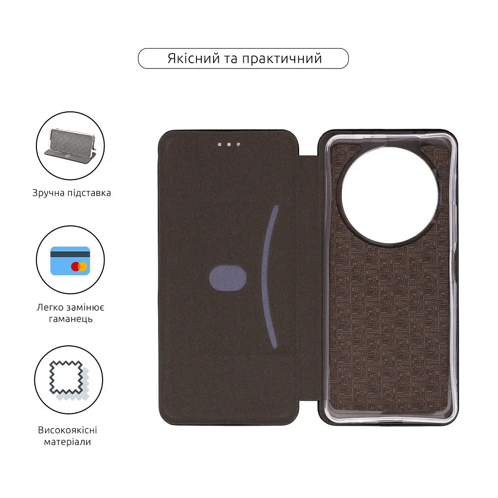 Чохол до мобільного телефона Armorstandart G-Case Xiaomi Redmi A3 Black (ARM74432) - фото 3
