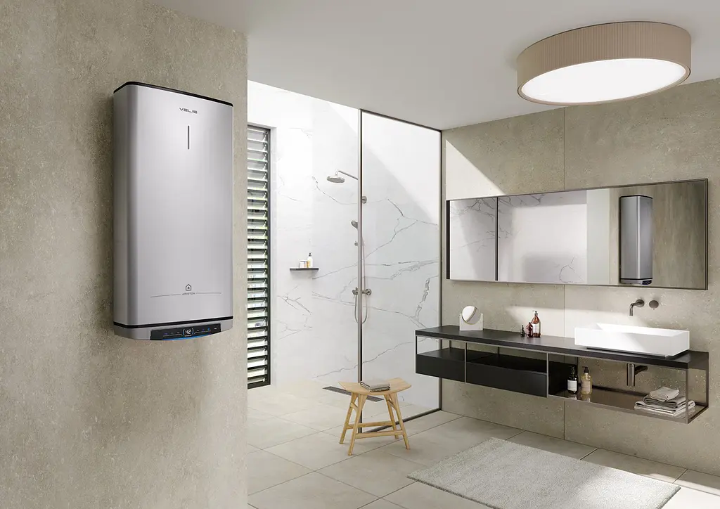Водонагреватель VELIS LUX PW ABSE DRY WIFI 80 универс. монтаж сухой тен электро. упр-ние (3700716) - фото 6