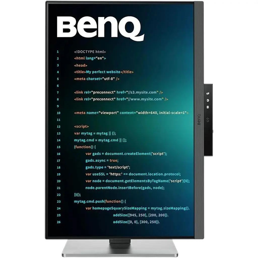 Монитор BenQ 24.1` RD240Q (9H.LLXLA.TBE) [147864] - фото 4