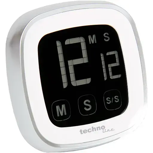 Таймер кухонный Technoline KT400 Magnetic Touchscreen White (KT400) - фото 3