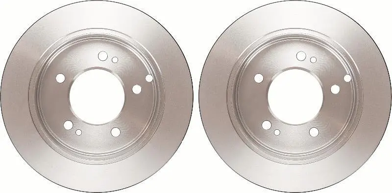 Диск гальмівний невентильований Hyundai Tucson I, Sonata V, Xg III 98-19р TRW (DF4281) - фото 3
