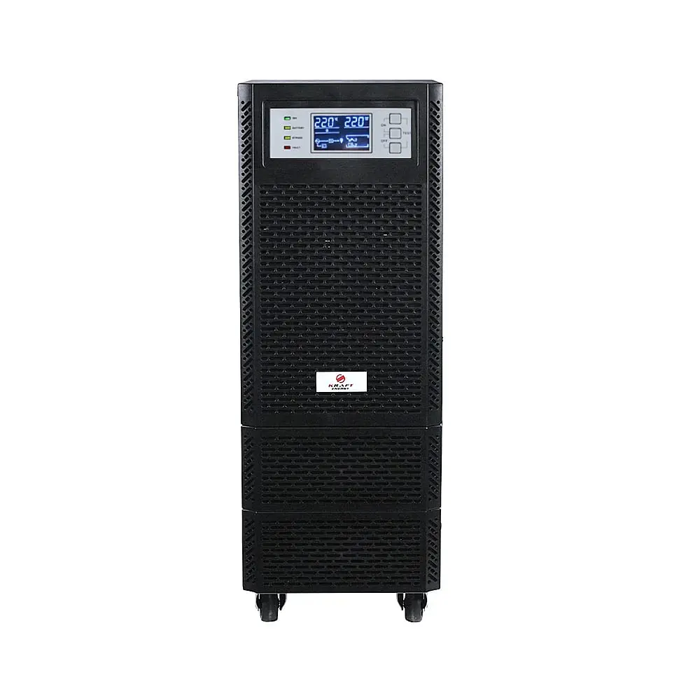 Джерело безперебійного живлення KRF-T6000VA/5400W(LCD) Pro Online UPS Kraft (42-00021)