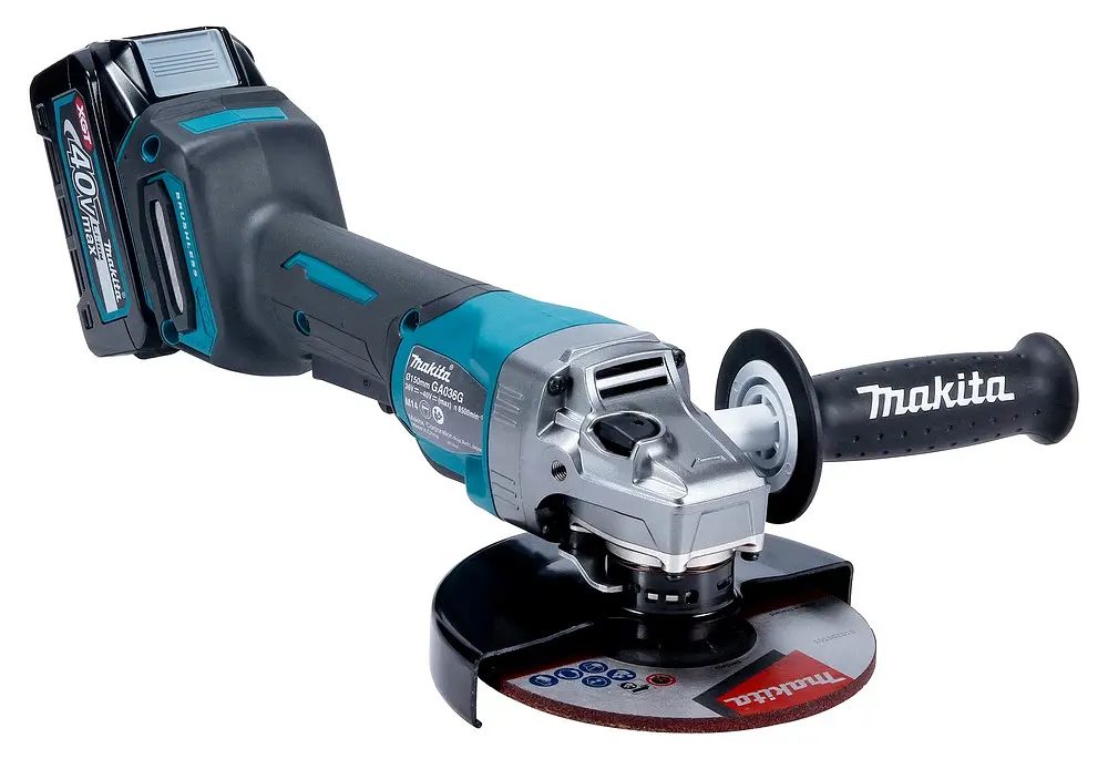 Шліфмашина кутова акумуляторна Makita GA036GZ (150 мм, 8500 об/хв, BL, AFT, XGT, без акумуляторів та зарядного пристрою) - фото 4