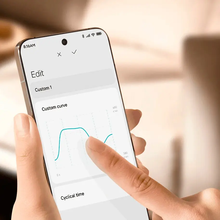 Вентилятор підлоговий Mijia Smart Standing Fan Pro Slim з пультом і керуванням з додатку - фото 10