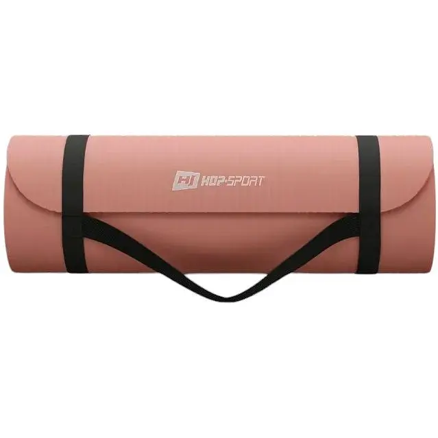 Коврик для йоги Hop-Sport HS-NB015GM NBR 1.5 см персиковый - фото 5
