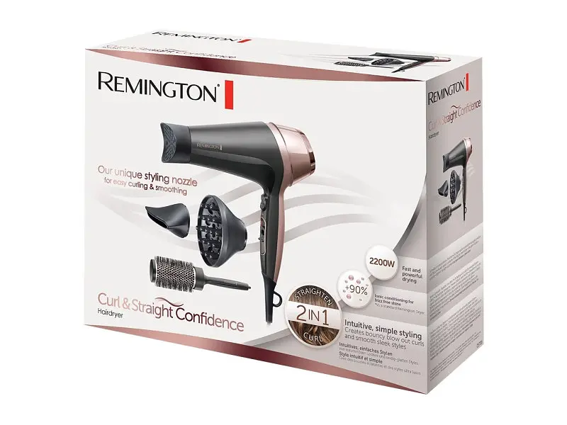 Фен Remington Curl & Straight Confidence D5706 - фото 4