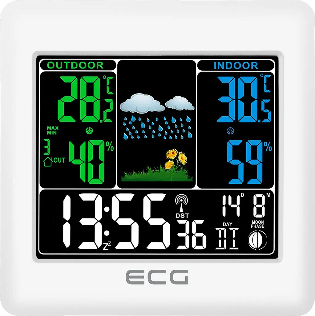 Метеостанція ECG MS 300 White - фото 8