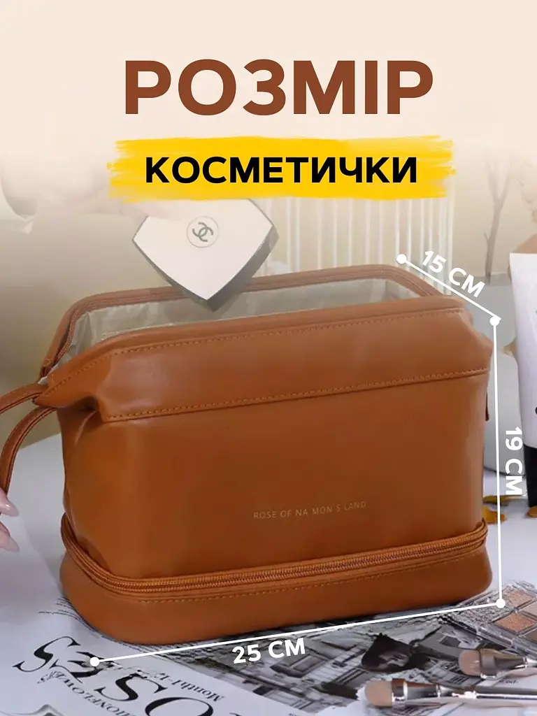 Портативна дорожня косметичка-органайзер - фото 6