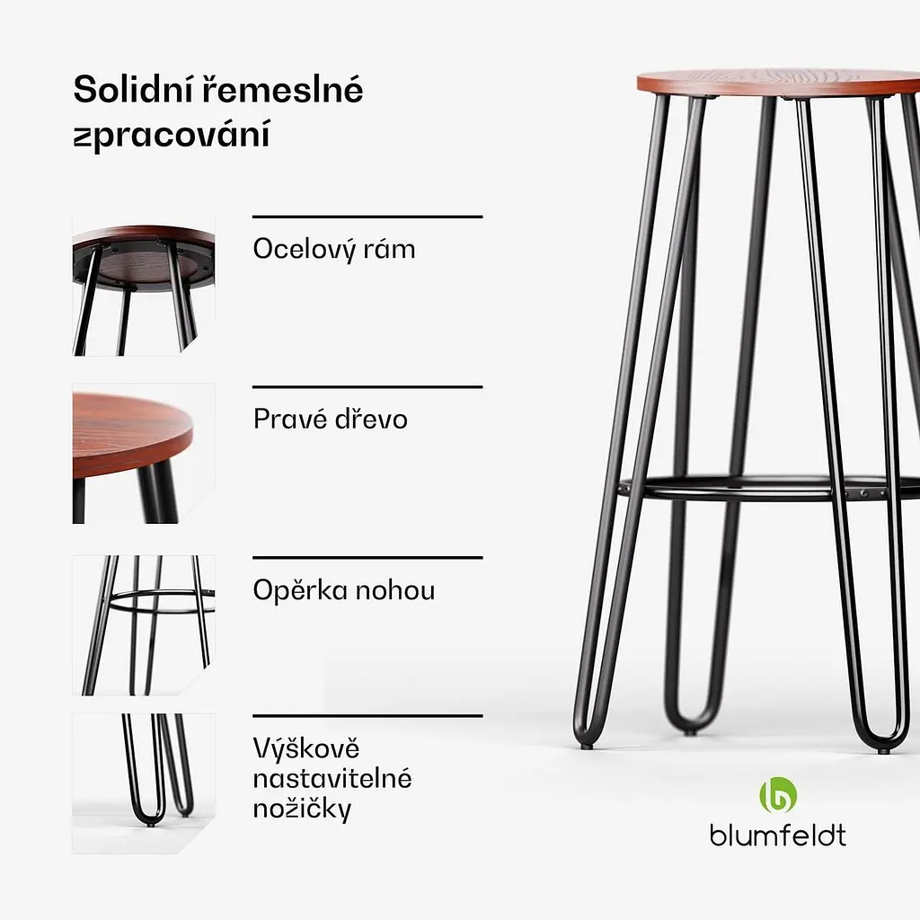 Барный стул Blumfeldt Hamilton (10045684) - фото 4