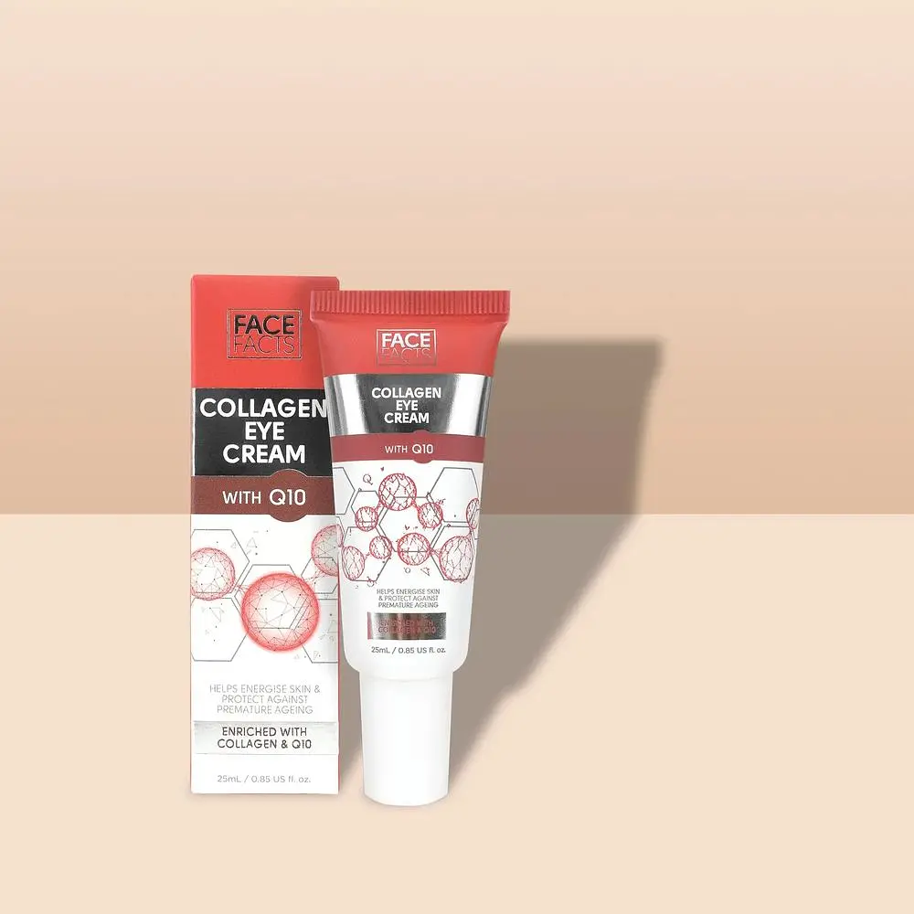 Крем для шкіри навколо очей Face Facts Collagen Eye Cream With Q10 25 мл - фото 2