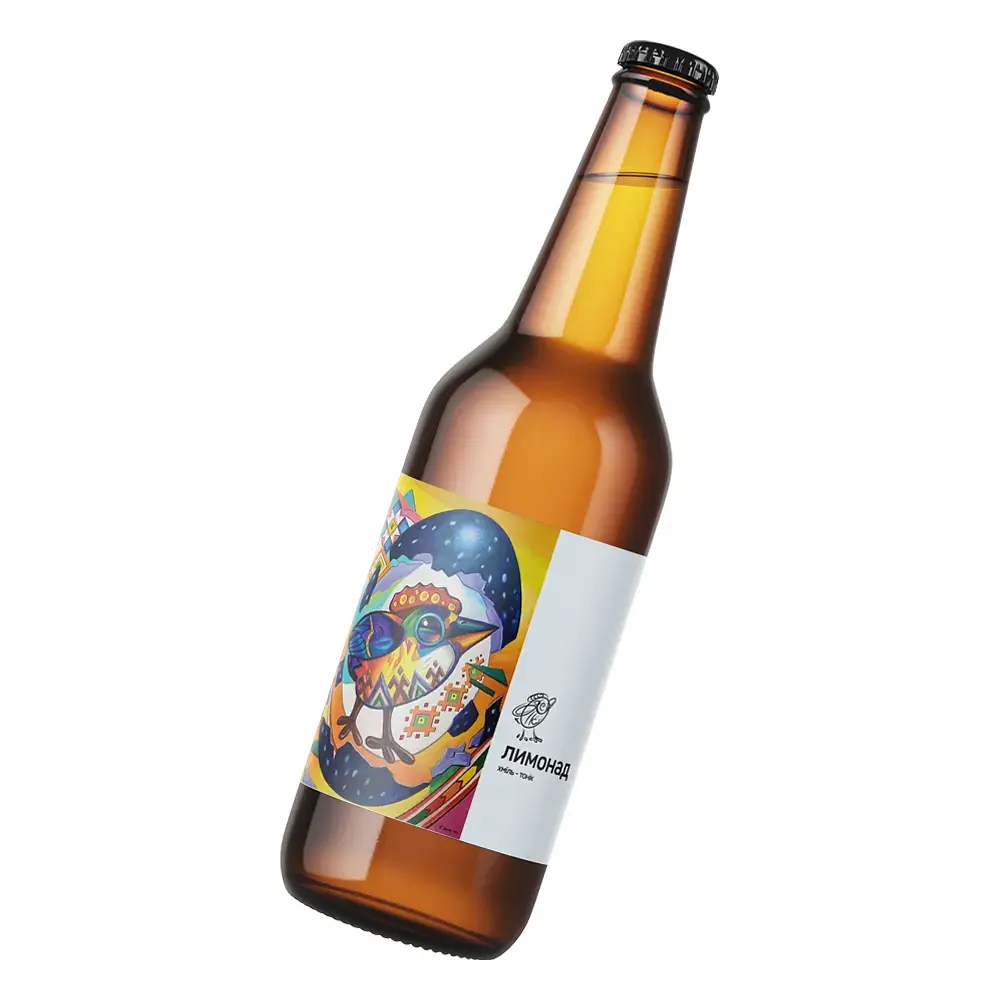 Напиток газированный безалкогольный фруктосодержащий пастеризованный Лимонад Хмель-тоник в бутылке 0.33 л - фото 5