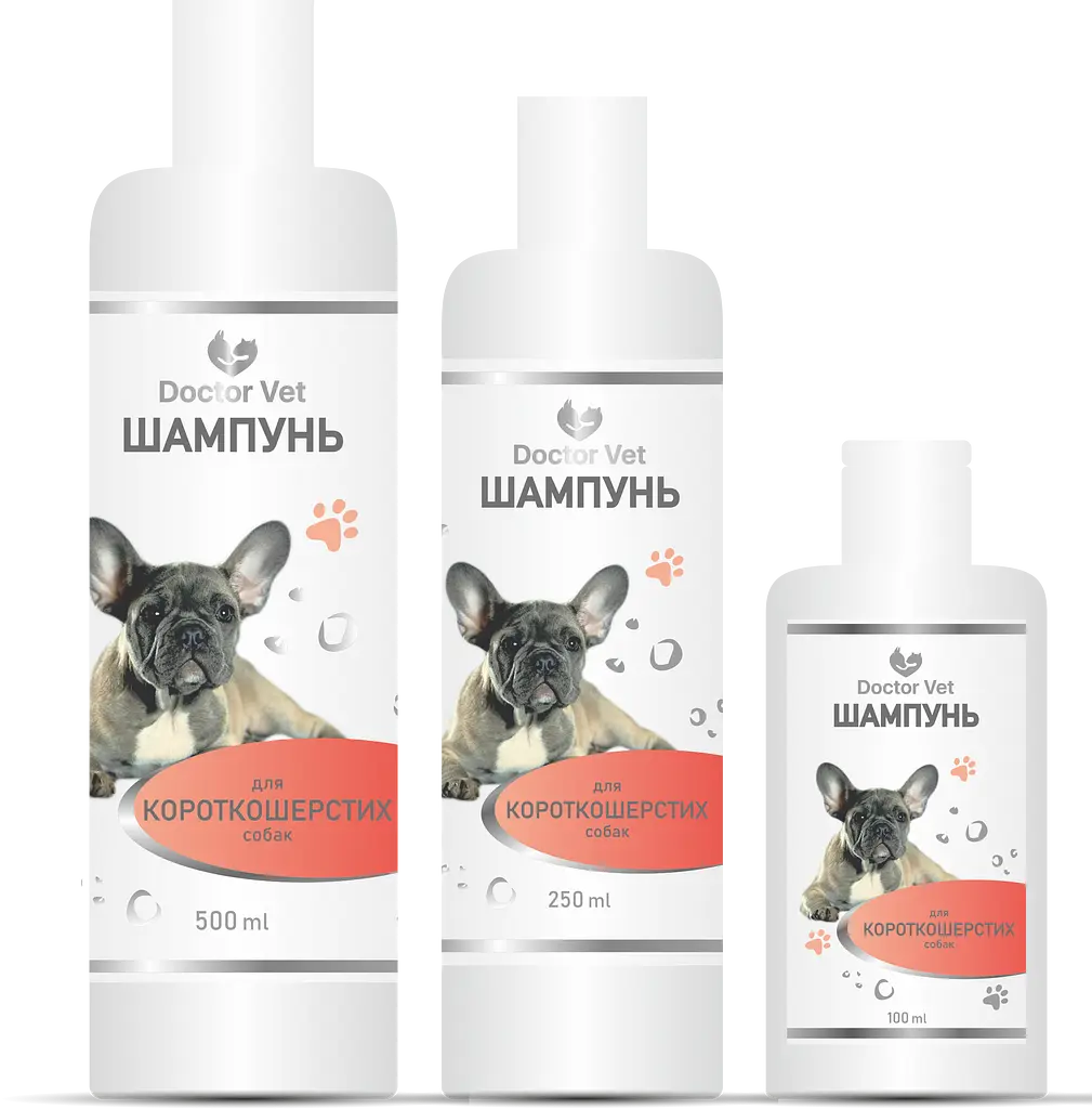 Шампунь для короткошерстих собак Doctor Vet 100 мл - фото 4