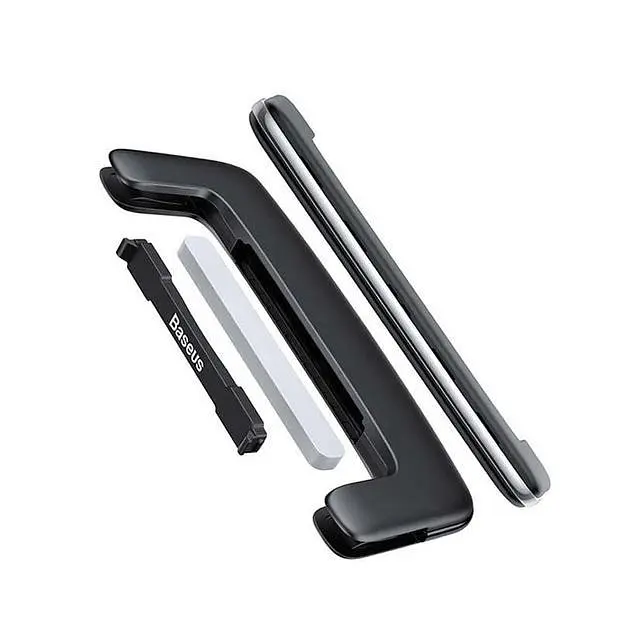 Ароматизатор-освіжувач автомобільний у решітку машини Baseus Чорний/Сріблястий (SUXUN-BP0S) - фото 3