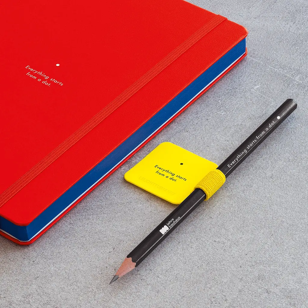 Блокнот Leuchtturm1917, Bauhaus Edition, Середній, чорний, крапка (359617) - фото 3