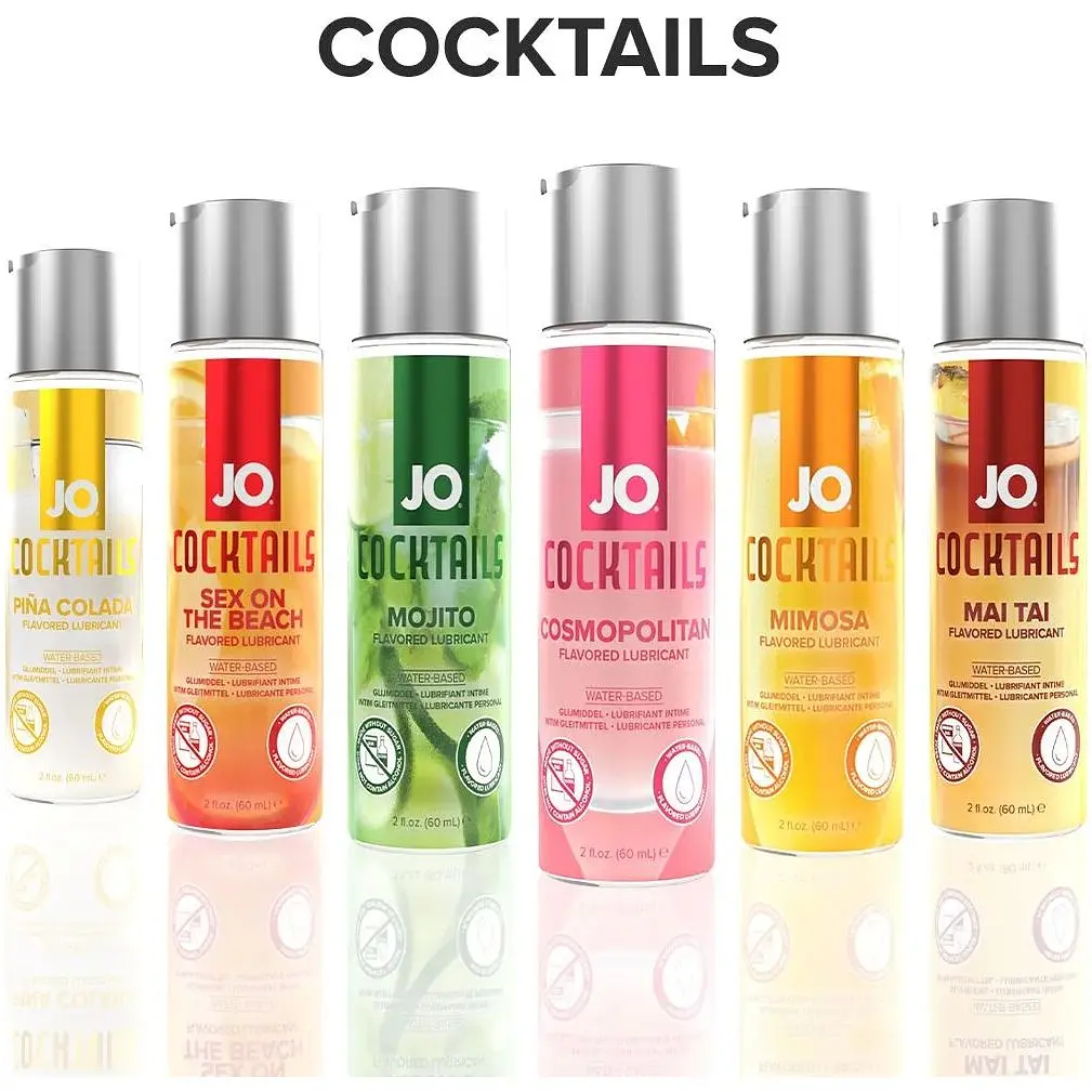 Лубрикант на водній основі System JO Cocktails - Cosmopolitan без цукру, рослинний гліцерин (60 мл) - фото 6