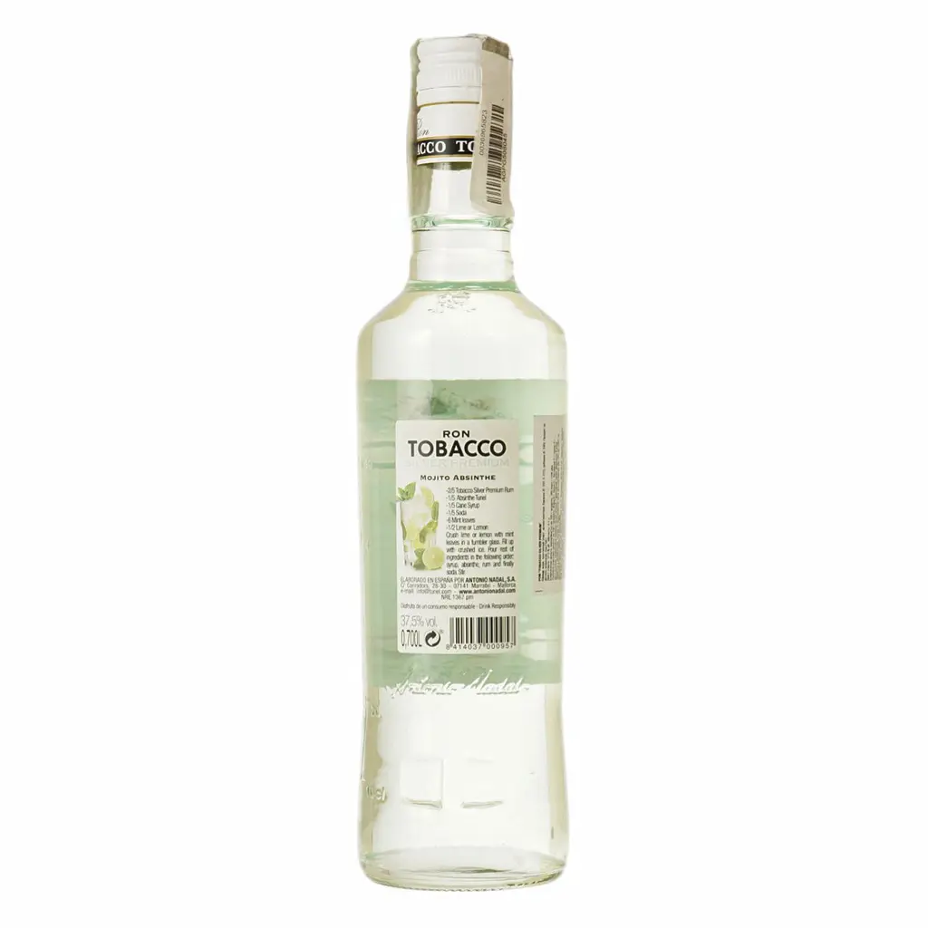 Ром Tobacco Silver Premium 37.5% 0.7л - фото 4