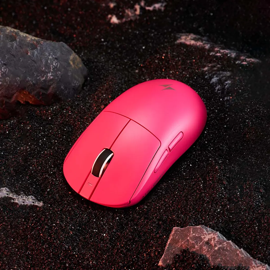 Ігрова миша бездротова ATK Dragonfly A9 Ultra Lightweight (ATK-A9-ULTRA-PNK) - фото 2