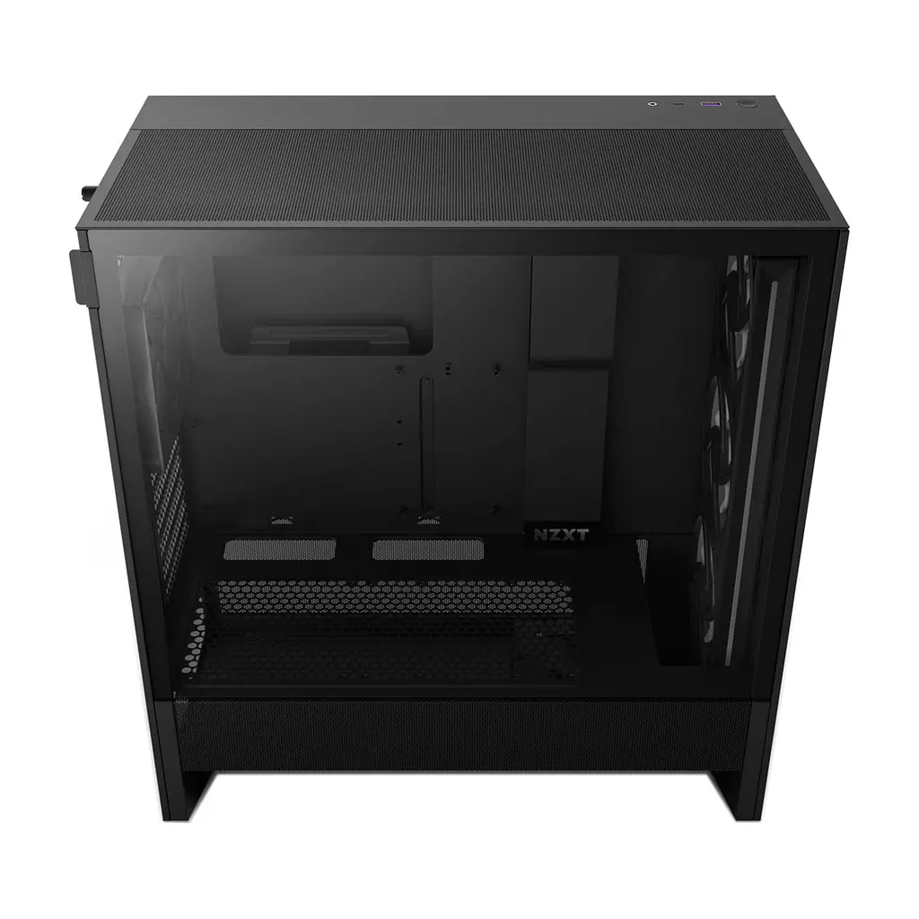 Корпус для ПК NZXT H5 Flow RGB Compact (CC-H52FB-R1) - фото 9