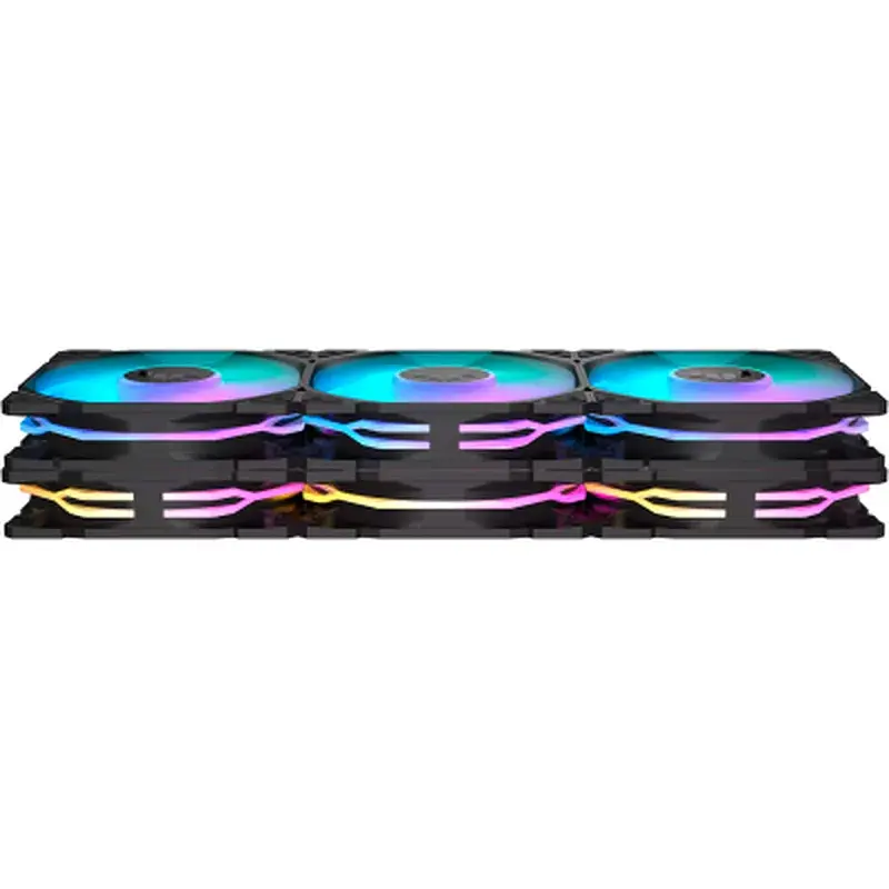 Кулер до корпусу ASUS TUF GAMING TR120 FAN ARGB BLACK 3IN1 (90DA0090-B09020) - фото 2