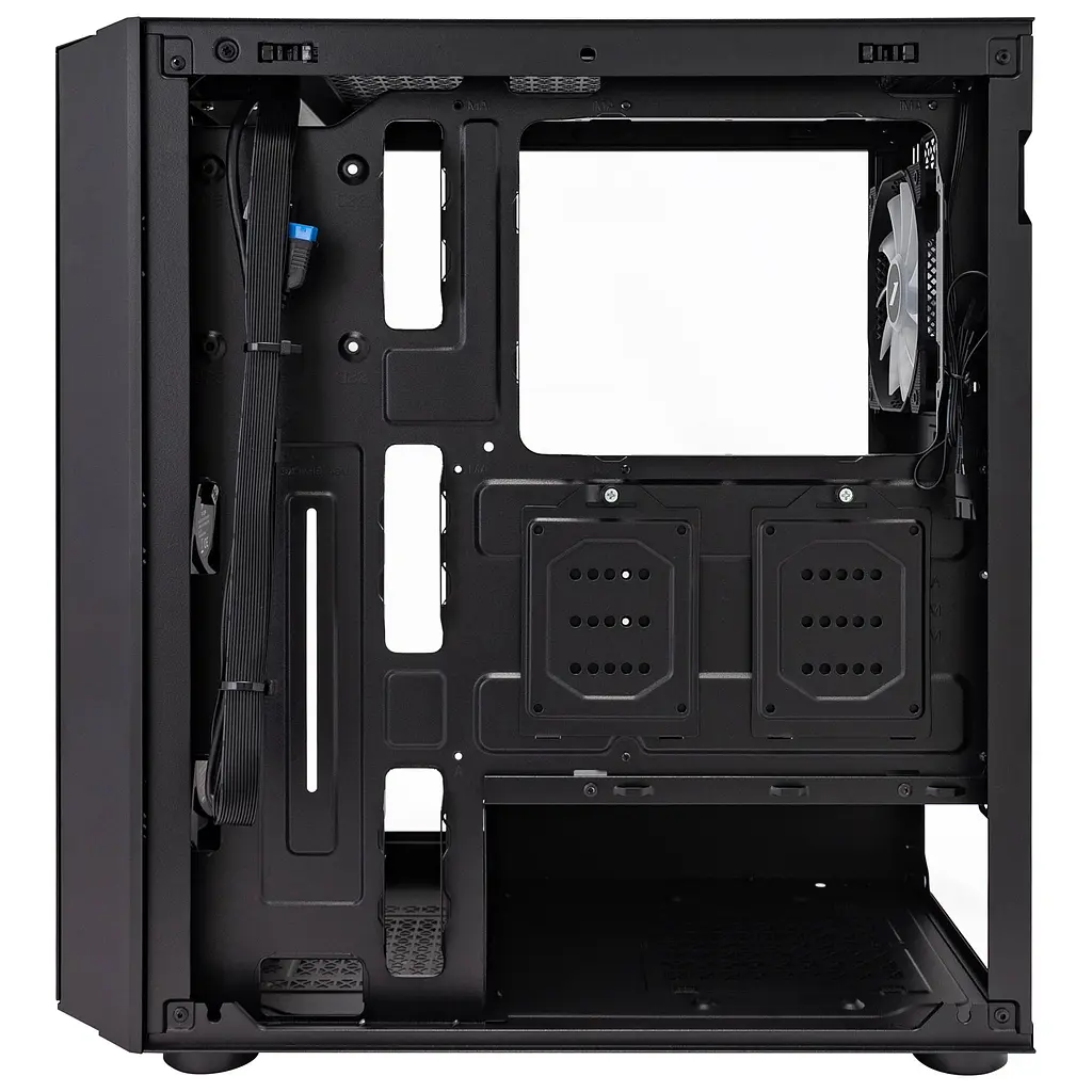 Корпус 1stPlayer T7-P-BK-4F1 Black 750W (T7-P-BK-4F1-PS-750FK-EU) - фото 5