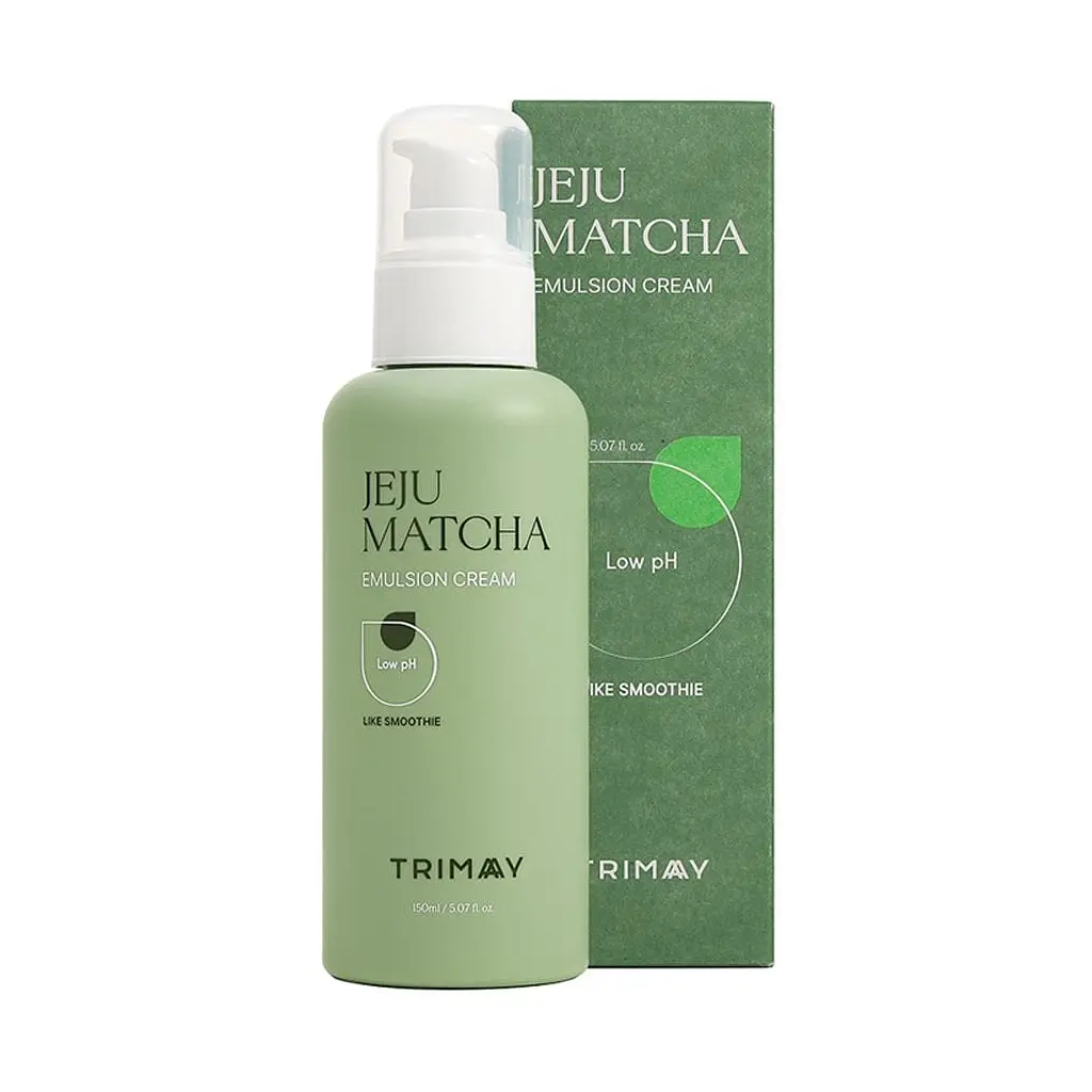 Крем для обличчя Trimay Jeju Matcha Emulsion Cream 150 мл (8809822541300) - фото 3