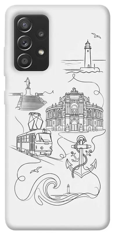 TPU чохол Demsky Odesa spirit для Samsung Galaxy A72 4G / A72 5G