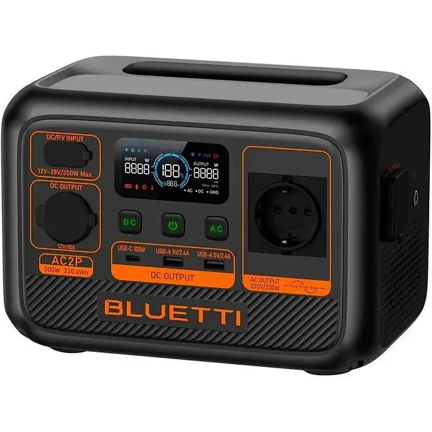 Зарядна станція Bluetti AC2P 300W 230.4Wh - фото 5