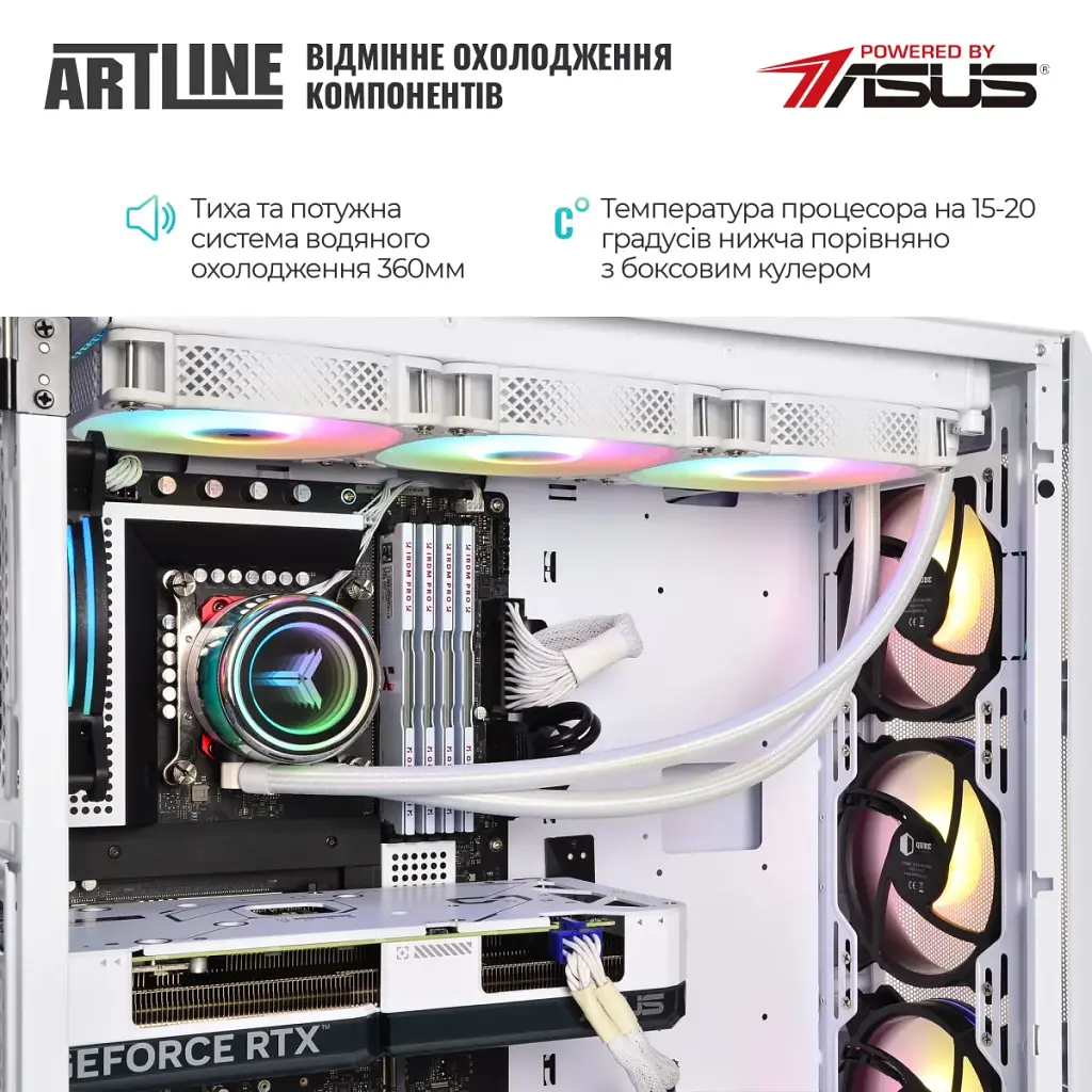 Комп'ютер Artline Overlord X93WHITE Windows 11 Pro (X93WHITEv87Win) - фото 7