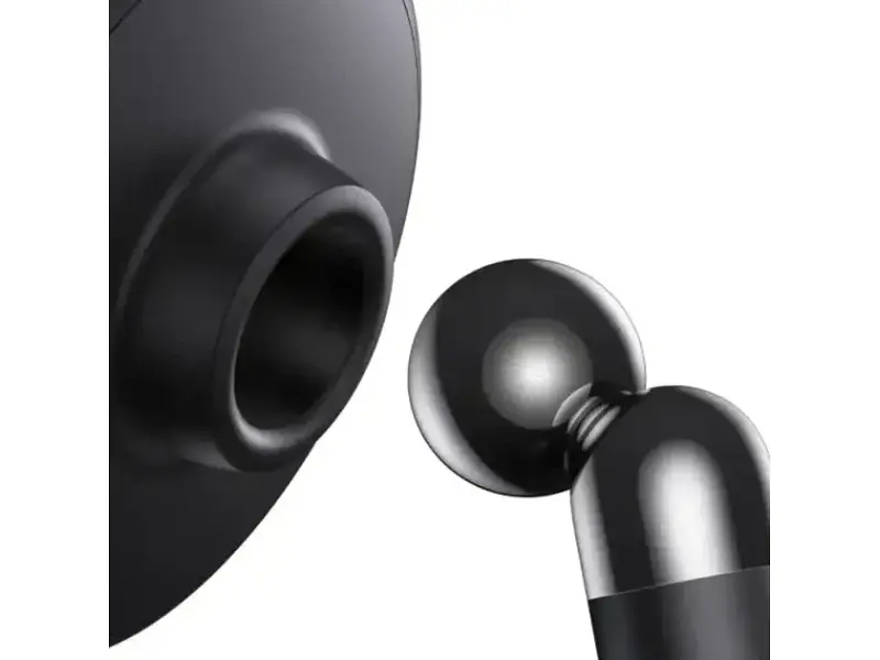 Автомобільний тримач для смартфона BASEUS Car Holder Stick-on C01 Magnetic Black (C40140803113-00) - фото 4
