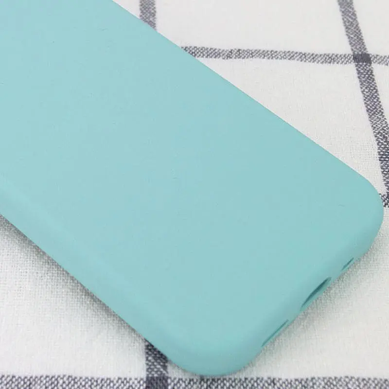Чехол Silicone Case Full Protective (AA) NO LOGO для Apple iPhone X / XS (5.8) Бирюзовый / Marine Green - фото 2
