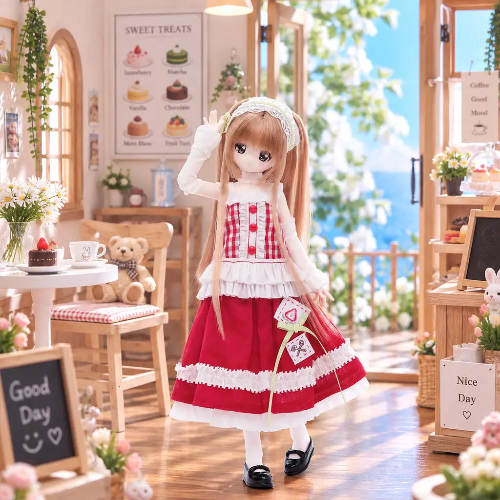 Лялька Pop Top BJD серії SyncyLand Сад мрій колекційна (LU-202601) - фото 5
