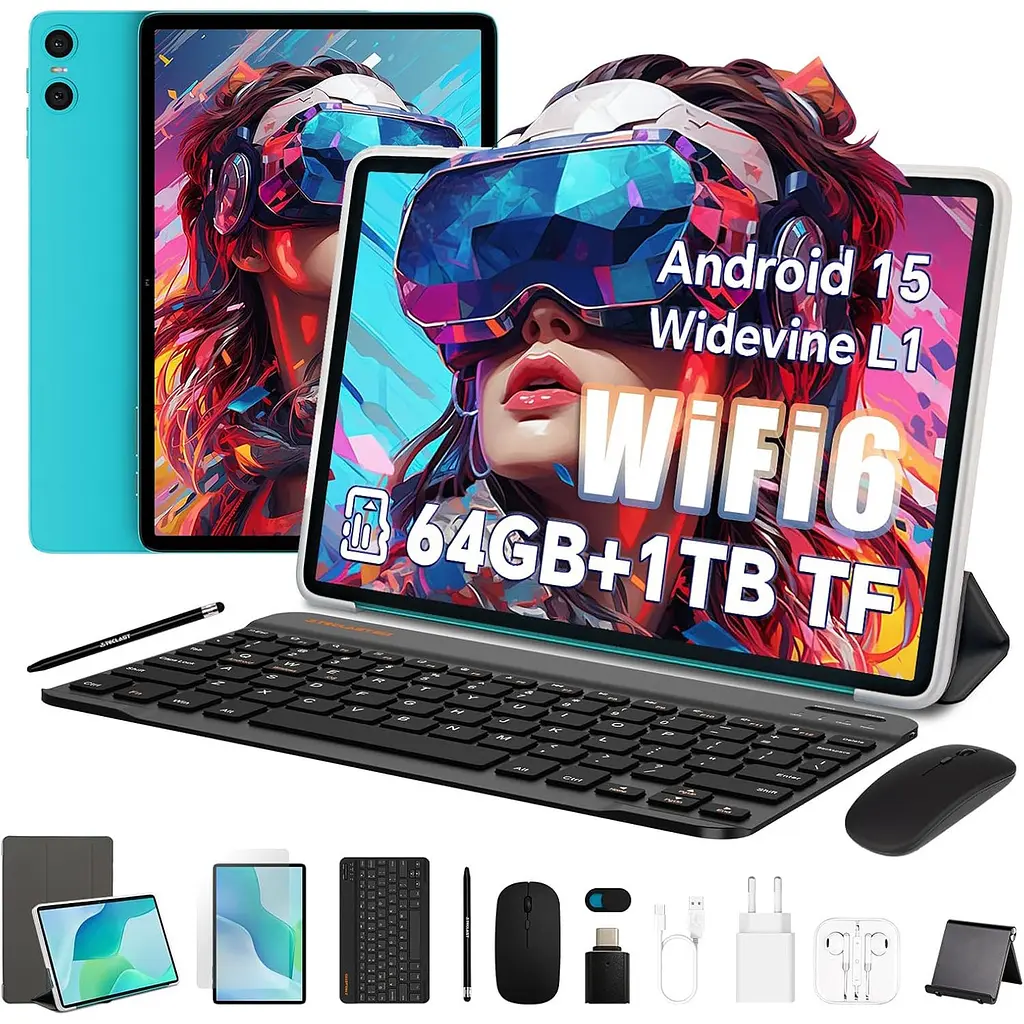 Планшет Teclast P33 KIT 10.1” HD+ / 3GB / 64GB / A333 / 6000mAh / WIFI / 5+2Mp / Metal / Синій - фото 6