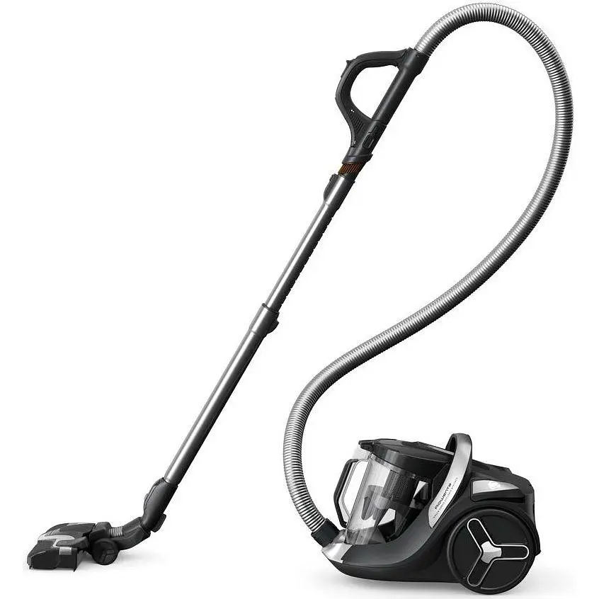 Пылесос Rowenta Green Force Cyclnic Effitech+ контейнерный черный (RO7C66EA) - фото 2