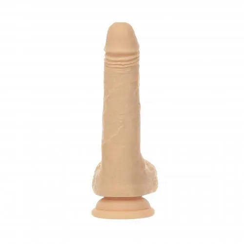 Фалоімітатор з вібрацією на присосці Addiction Naked The Freak 7.5 Rotating Thrusting Vibrating Dong, 19х2.5 см - фото 2