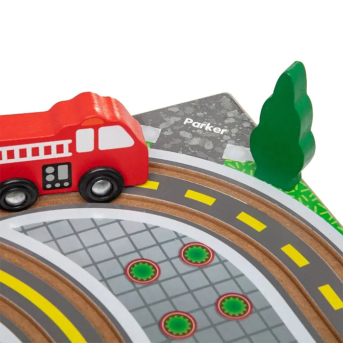 Деревянный футляр Melissa&Doug Город (MD30141) - фото 2