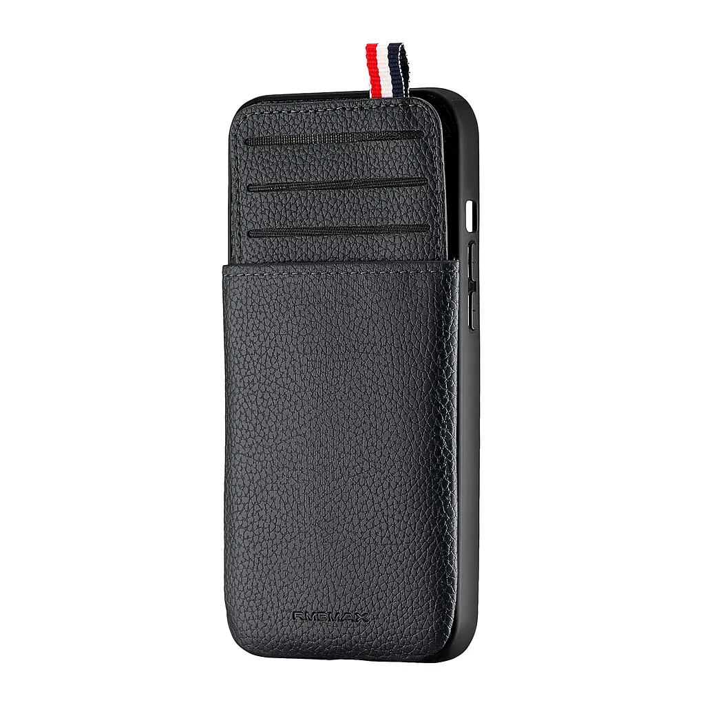Чохол Jinduka Leather Pocket iPhone 14 Black - фото 4